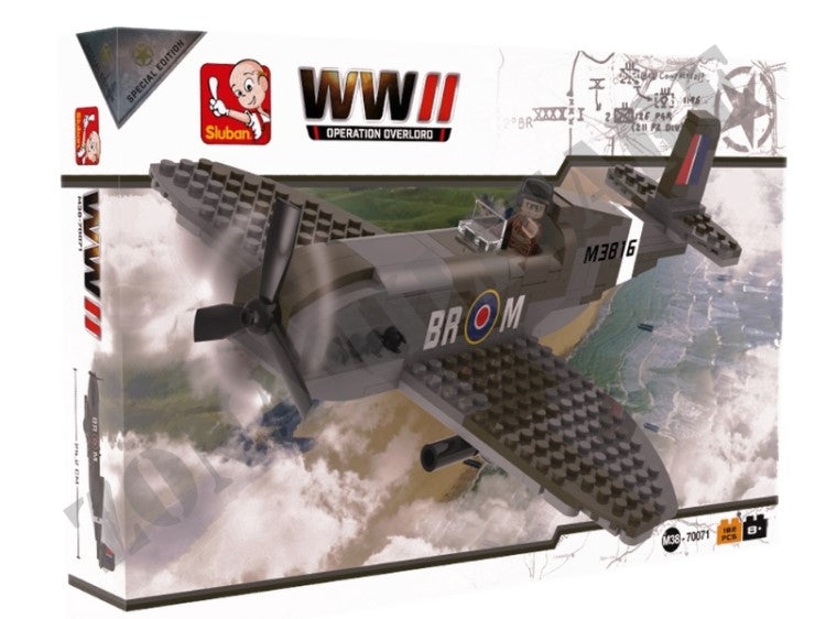 Set Costruzioni Sluban Wwii Supermarine Spitfire M38-70071
