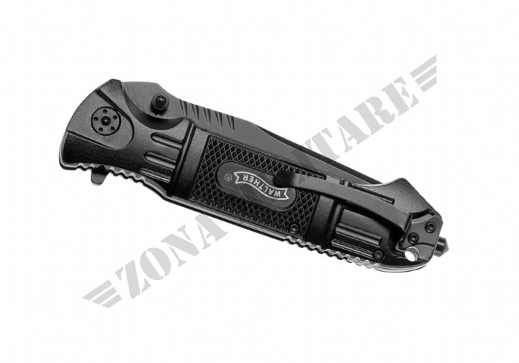 Coltello Black Tanto Knife Walther Black Version