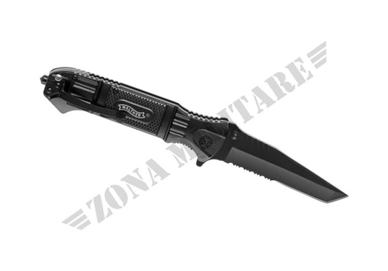Coltello Black Tanto Knife Walther Black Version