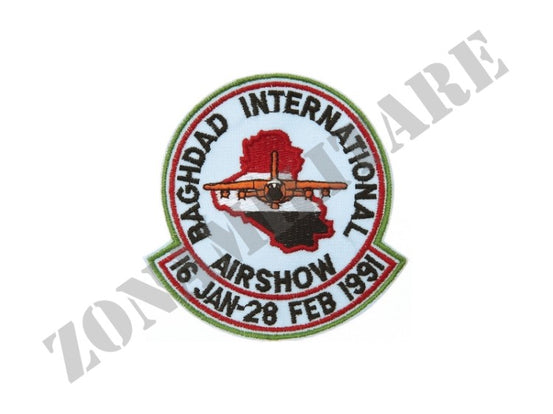 Patch International Airshow Baghdad Senza Velcro