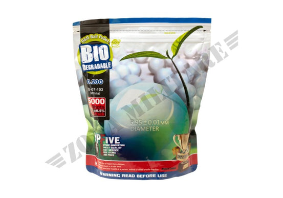 Pallini 0.20G Bio Precision 5000Rds White G&G