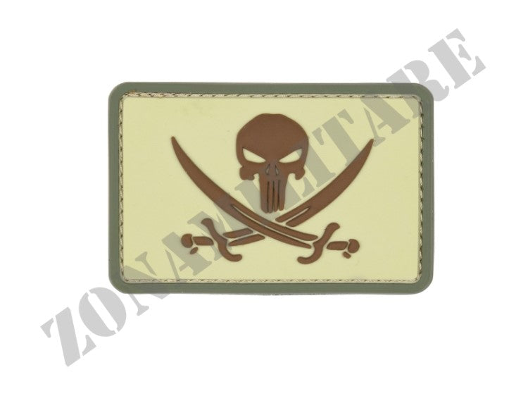 Patch Gommata Punisher Pirata Coyote