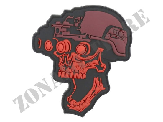 Patch Gommata Night Vision Red Skull 101 Inc