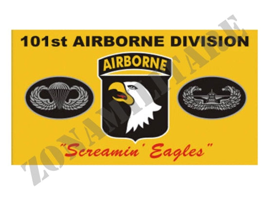 Bandiera Airborne 101St Division Colore Gialla