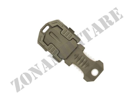 Coltellino Mini Molle Quick Relase Colorazione Od Green