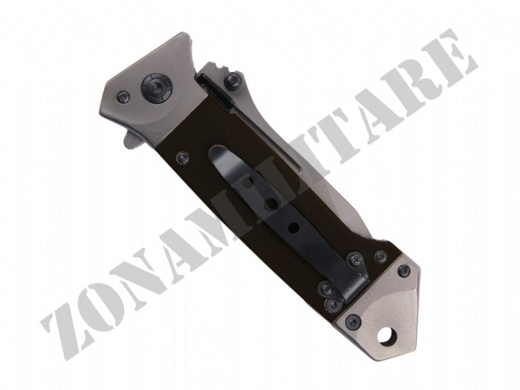 Coltello A Serramanico Heavy Da35 Colorazione Black