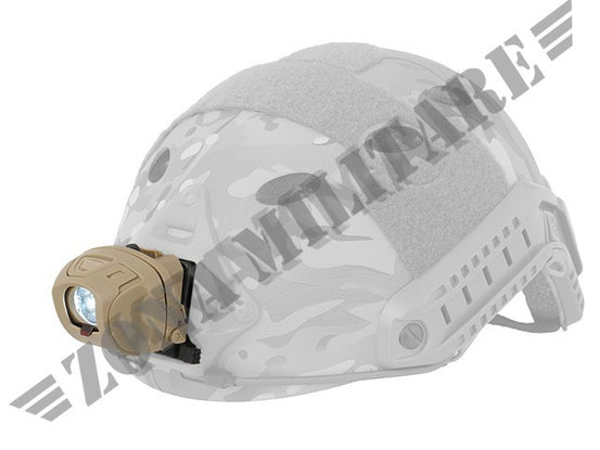 Tactical Quad Led Headlamp W/ Mounts - Tan