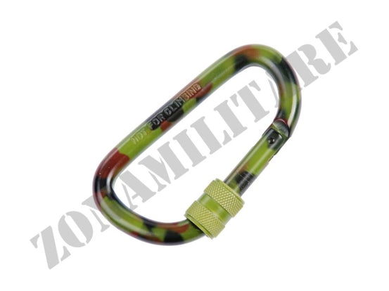 Moschettone Chiusura A Vite Colorazione Woodland