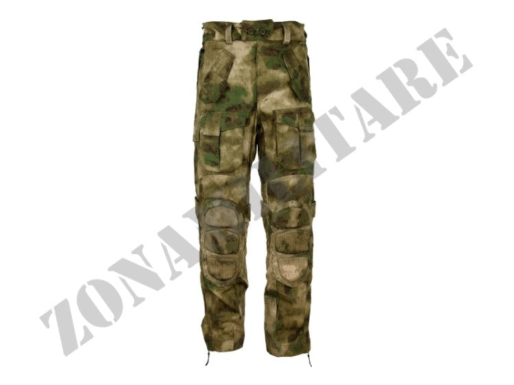 Pantalone Combat 101Inc Con Protezioni Foliage Green
