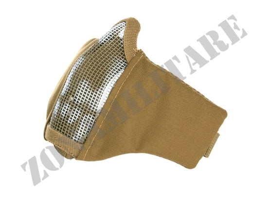Airsoft Face Mask Nylon Mesh Con Teschio Colore Coyote 101 INC