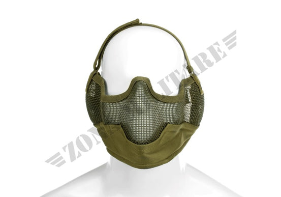 Steel Face Mask Invader Gear Colore Green Od