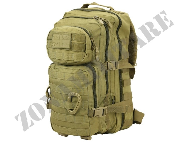 Zaino Militare Kombat UK Small Molle Assault Pack – 28 Litri, Coyote, Esercito Tattico