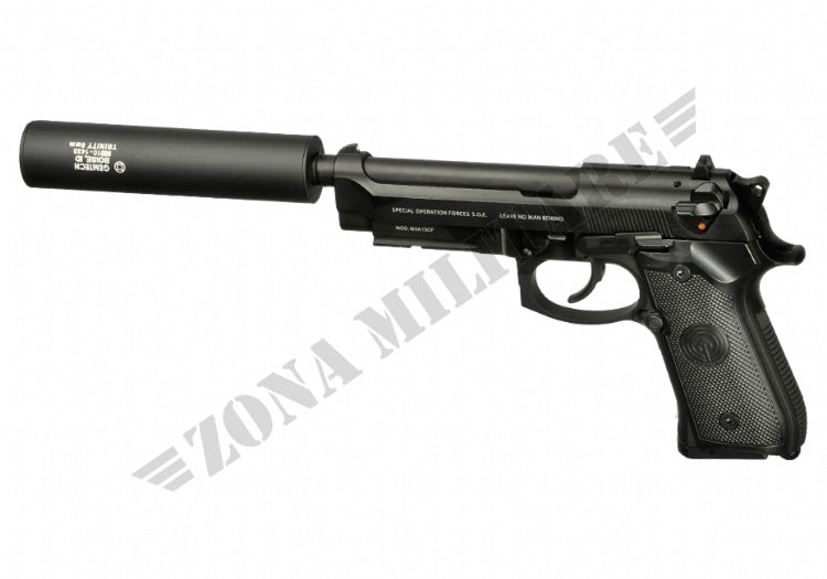 Pistola M9A1 Socom Full Metal Gbb Socom Black Gear