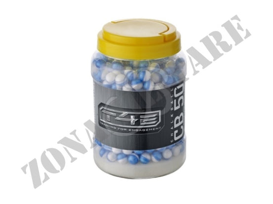 Munizioni T4E In Gomma Chalk Ball White Cal.50 1,05G 500 pz UMAREX