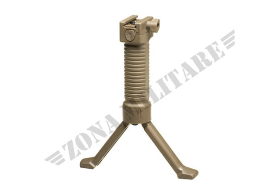 Bipiede E Impugnatura A Scatto Battle Axe Tan