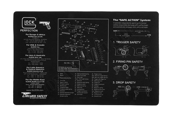 Bench Mat Glock Black Version