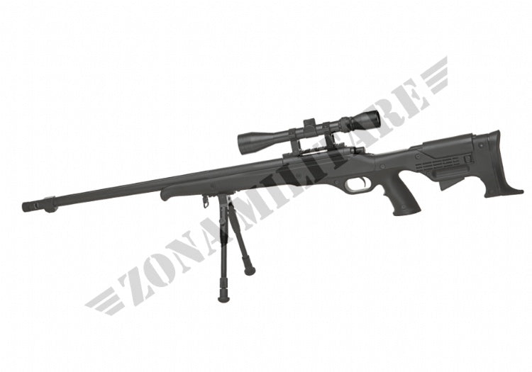 Sr-5 Sniper Rifle Set Black Upgraded Well