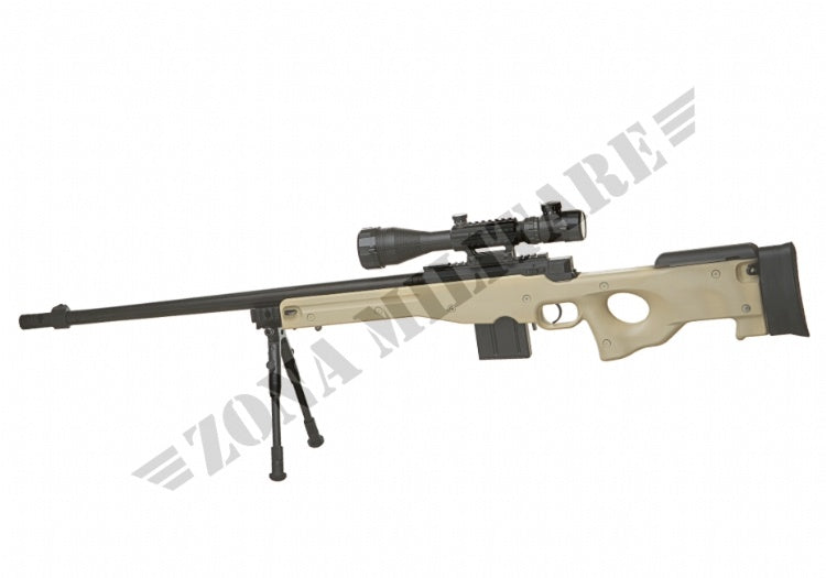 Fucile Marca Well Modello L96 Awp Fh Sniper Set Tan
