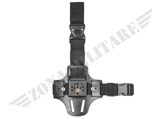 PIATTAFORMA COSCIALE COMPATTA NERA VEGA HOLSTER