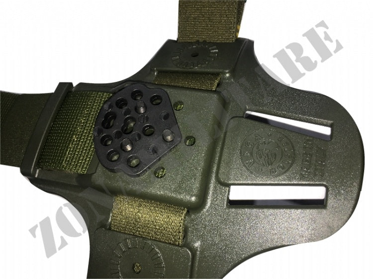 PIATTAFORMA COSCIALE COMPATTA VERDE VEGA HOLSTER