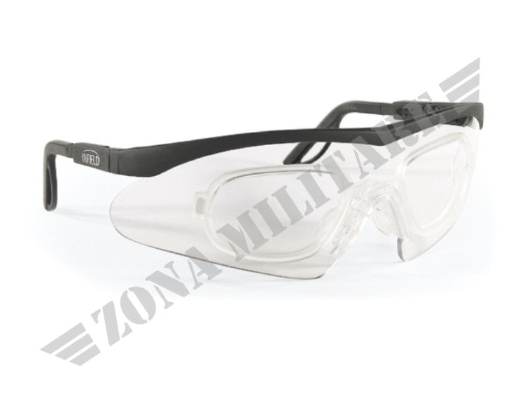 Occhiale Alligator Nero/Giallo Antiappannante Pcafuv