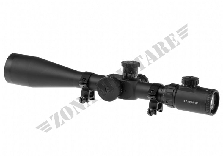 Ottica 8-32X50E-Sf Sniper Rifle Scope Black Aim-O