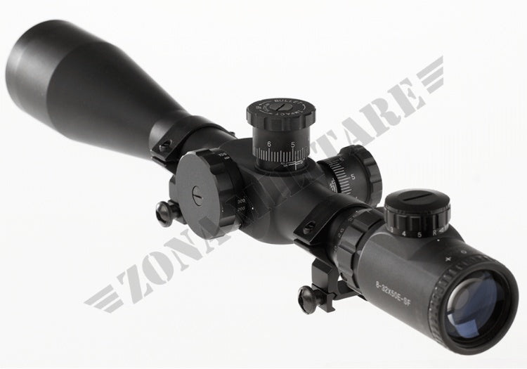 Ottica 8-32X50E-Sf Sniper Rifle Scope Black Aim-O