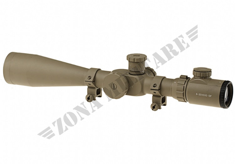 Ottica 8-32X50E-Sf Sniper Rifle Scope Desert Aim-O