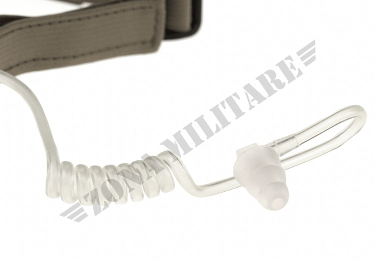 Tactical Throat Mic Black Z-Tactical Dark Earth