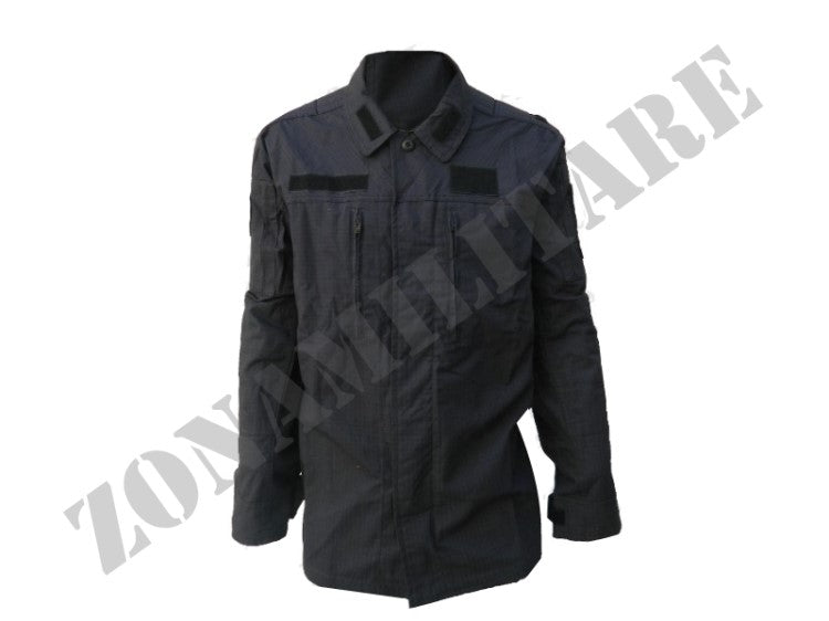 Uniforme Tuta Operativo Ripstop Con Polyfilo Blu Navy