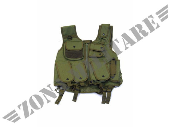 Tactical Vest Royal In Cordura Colorazione Verde