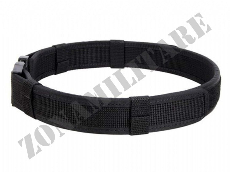 Cinturone In Nylon Con Chiusura Tridente Pielcu Nero