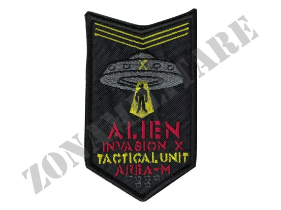 Patch Ricamata Alien Invasion Tactical Unit