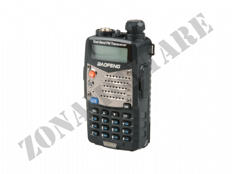 Radio Ricetrasmittente Uv-5Ra Vhf/Uhf Dual Band nera/argento Baofeng