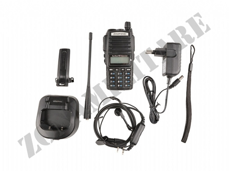 Radio Baofeng Ricetrasmittente Uv-82 Vhf/Uhf Dual Band Black