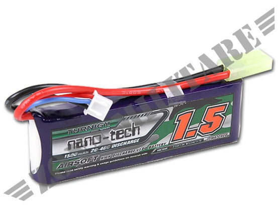 Batteria Li-Po 7,4V 1500 Mah 20/40C Stick Nano Tech