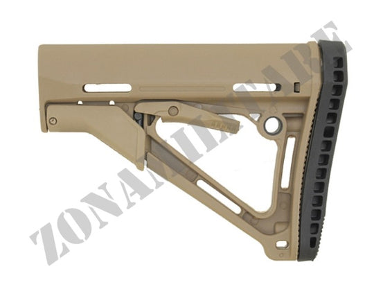 Calciolo Compact Carbine Stock W/Enhanced Rubber Butt-Pad Desert