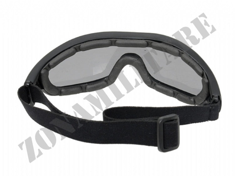 Occhiale A Maschera Lente Scura A Fascia Elastica 8 Fields