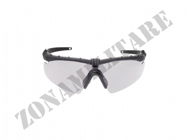 Occhiale Protettivo Tactical Black Lente Smoke