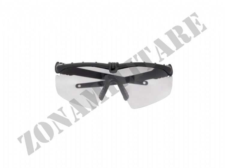 Occhiale Protettivo Tactical Black Lente Smoke