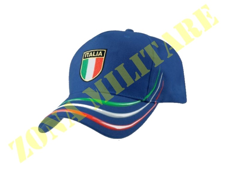 Berretto Atlantis Team Italia Royal Blu