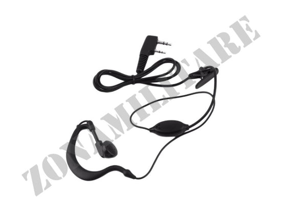Auricolare Baofeng Per Radio Uhf Mini Spina Kenwood
