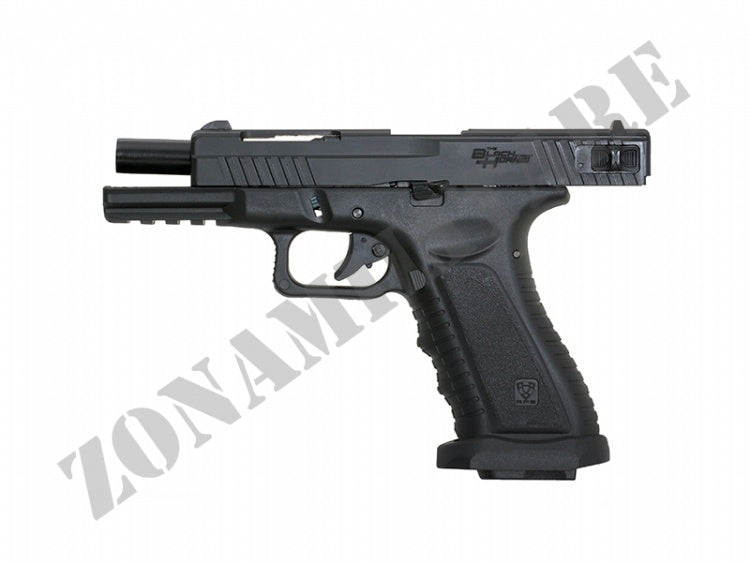 Pistola Black Hornet Aps Full Auto Co2 Black Version
