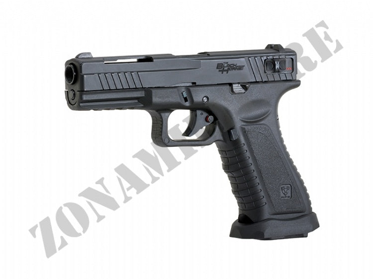 Pistola Black Hornet Aps Full Auto Co2 Black Version
