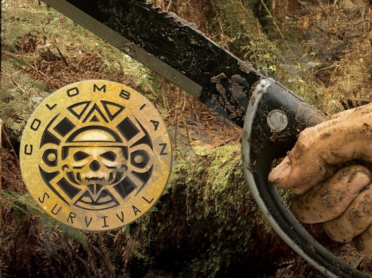 Machete Colombian Survival Bush Con Fodero