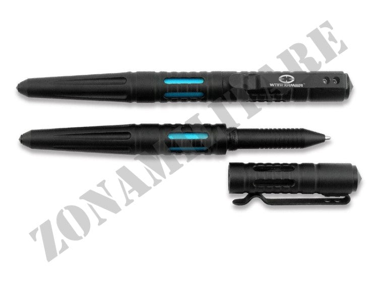 Penna Tattica Davis Tactical Pen Blue Witharmour