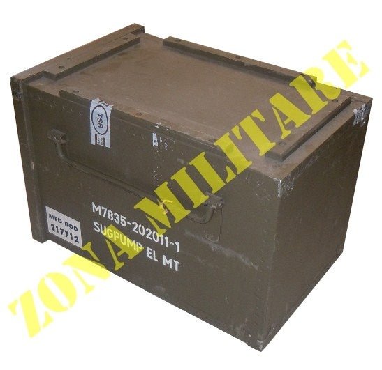 Cassa Militare Trasporto Vivande Con Scomparti