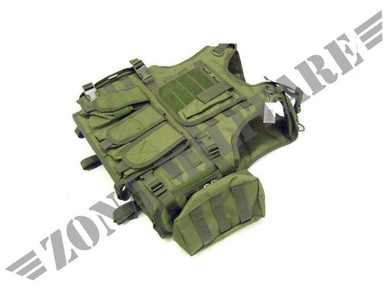 Tactical Vest Royal Gilet Body Armor Light Verde