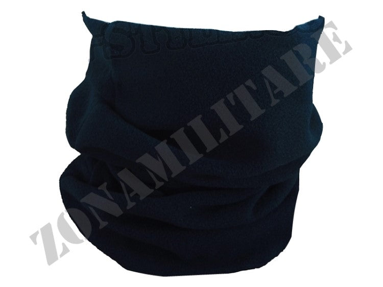 Collarino In Pile Mil-Style Colore Blu