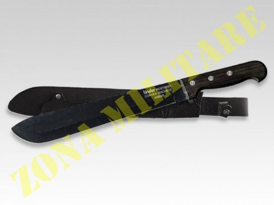 Coltello Linder Machete Black Manico Legno